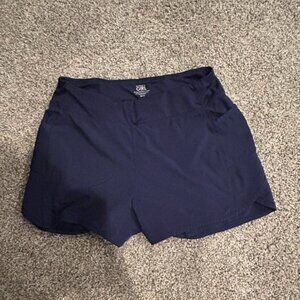 Athleta Girl Record Breaker 3" Short XL (14) Navy